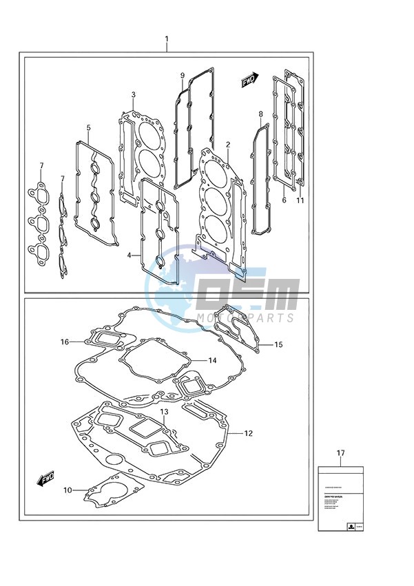 Gasket Set (DF 250S)