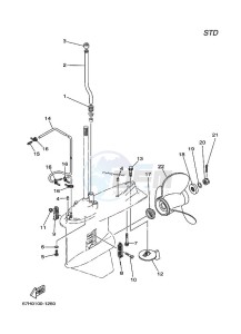 175DETOX drawing PROPELLER-HOUSING-AND-TRANSMISSION-2