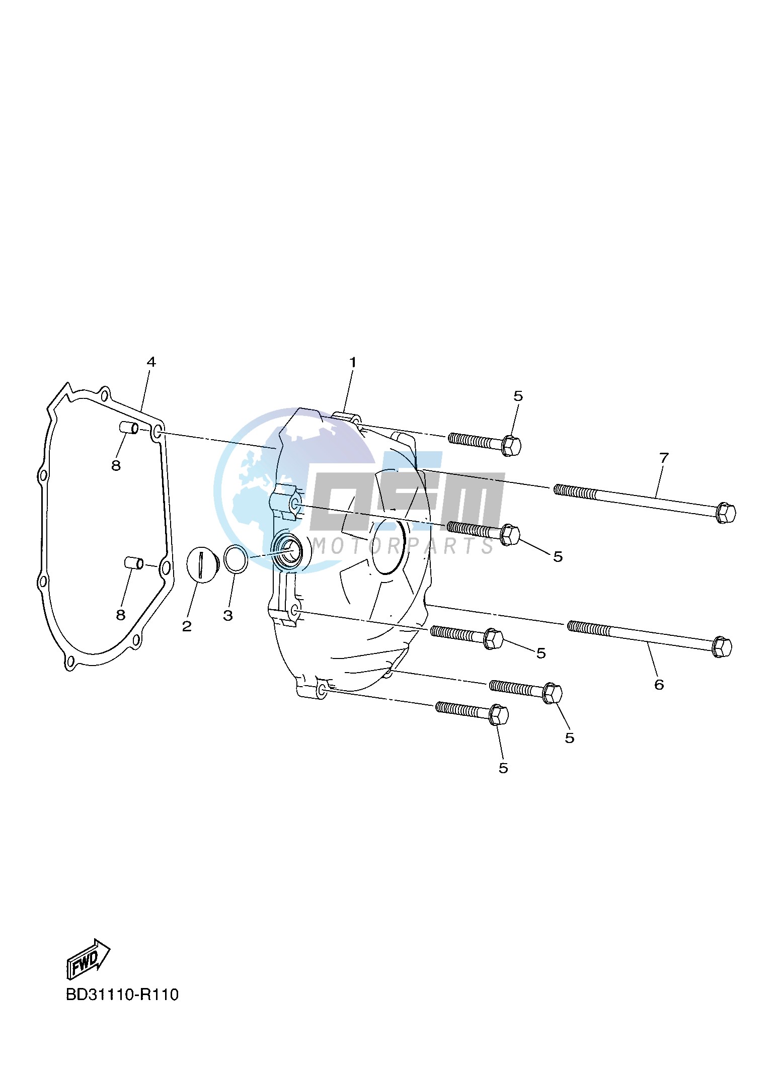 CRANKCASE COVER 1