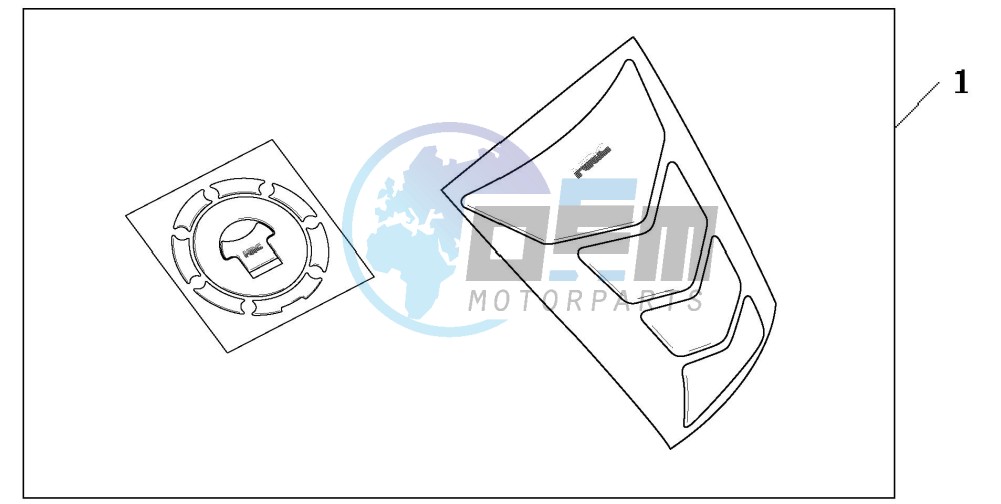 TANKPAD / FUEL LID COVER