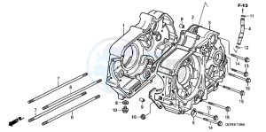 CRF70FB CRF70F ED drawing CRANKCASE