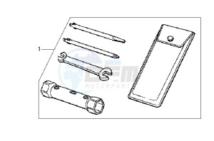 HUSKY 125 drawing TOOLKIT