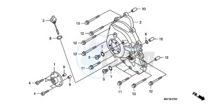 FJS400D9 Europe Direct - (ED) drawing RIGHT CRANKCASE COVER