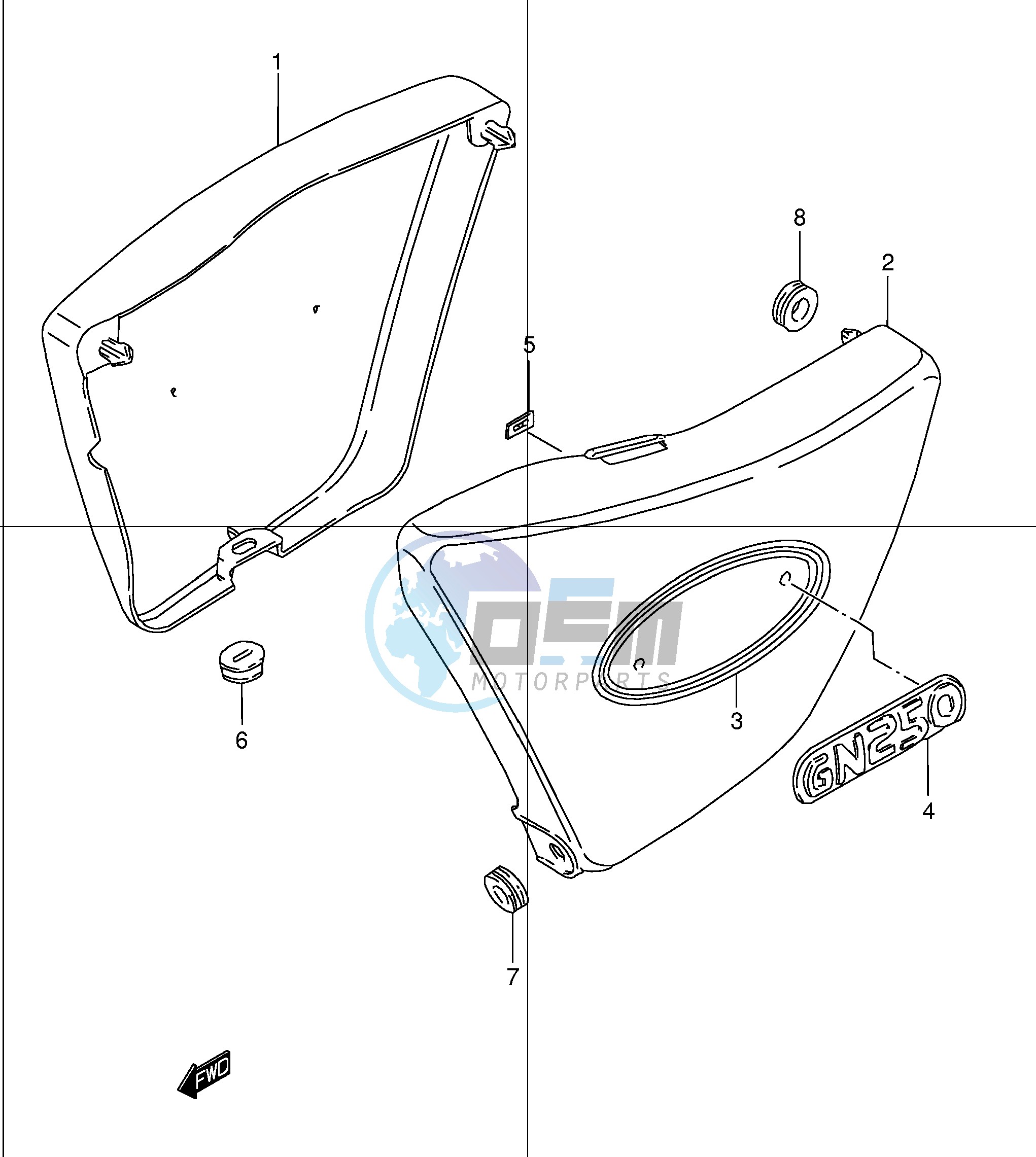 FRAME COVER (MODEL K1)