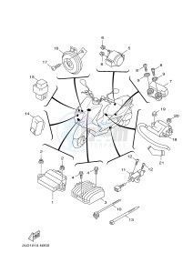 XC125R YW125 SKYLINER S (2PE2) drawing ELECTRICAL 1