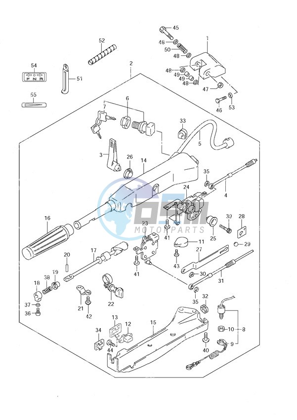 Tiller Handle