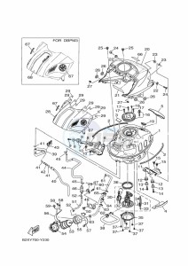 YZF320-A YZF-R3 (B2XH) drawing FUEL TANK