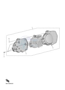 YZF-R6 YZF600 R6 (BN66) drawing METER