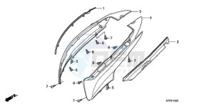 SH1259 E / 3E drawing BODY COVER