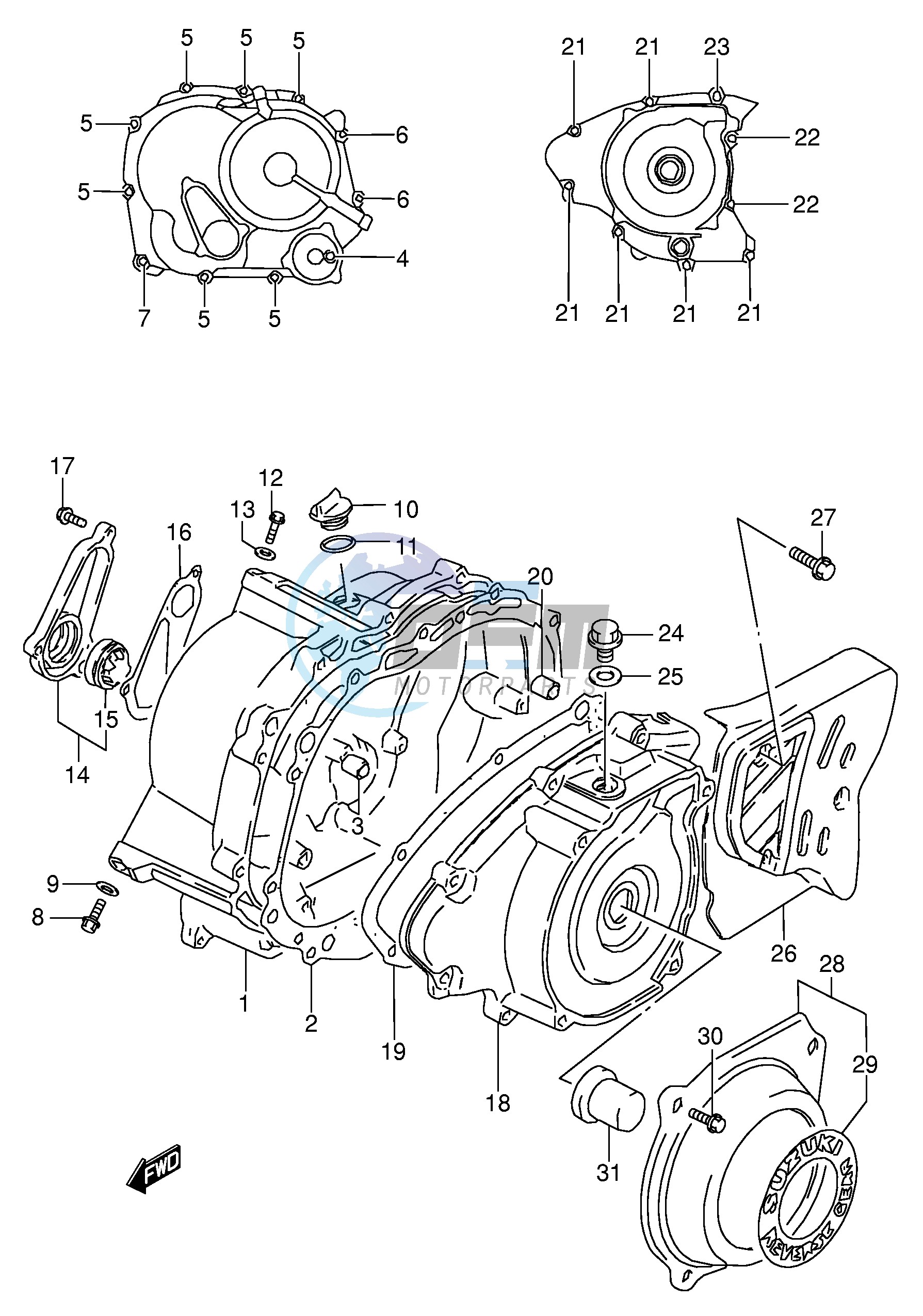 CRANKCASE COVER