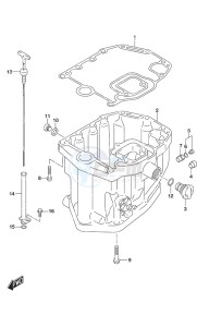 DF 115A drawing Oil Pan