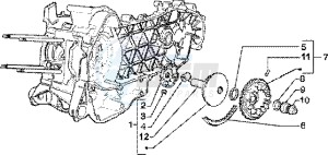 Liberty 150 Leader drawing Driving half pulley