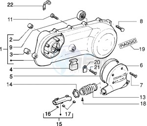 NRG 50 MC3 drawing Transmission cover