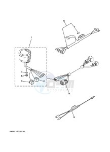 70B drawing SPEEDOMETER