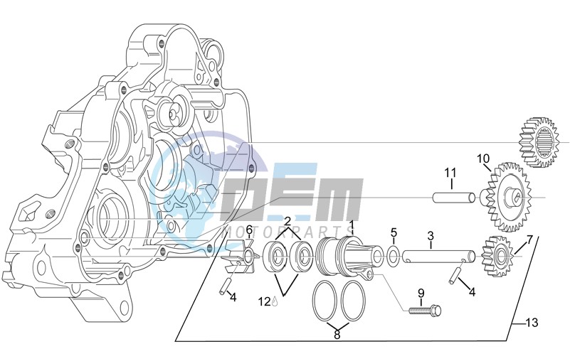 Water pump assy