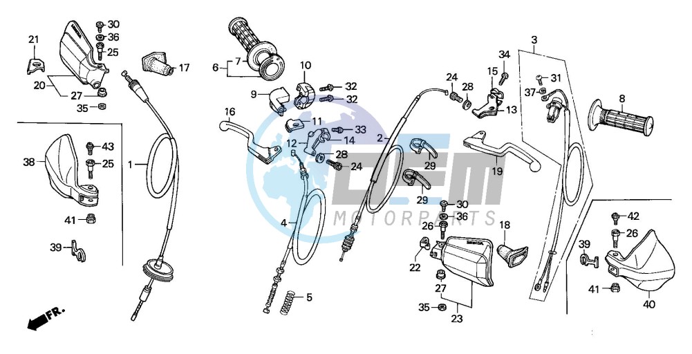 HANDLE LEVER/SWITCH/CABLE