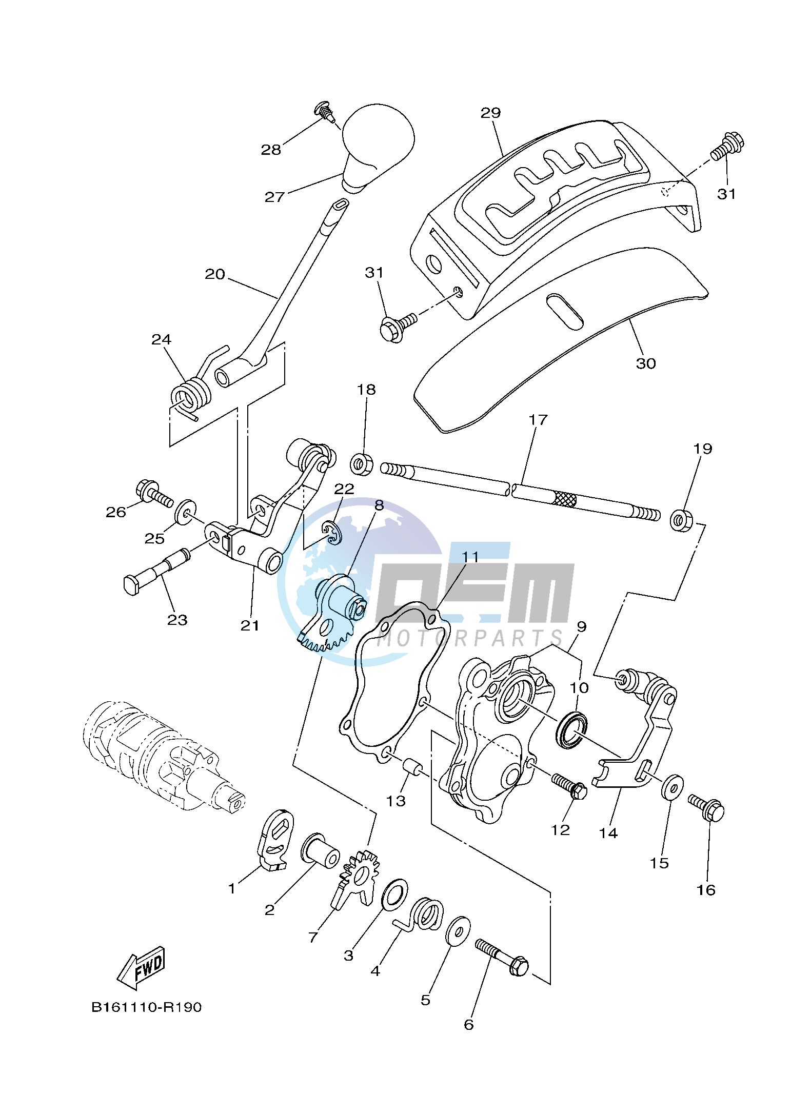 SHIFT SHAFT