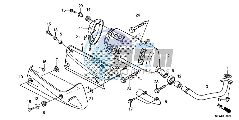 EXHAUST MUFFLER