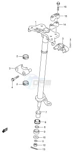 LT-A500F (E3-E28) drawing STEERING SHAFT