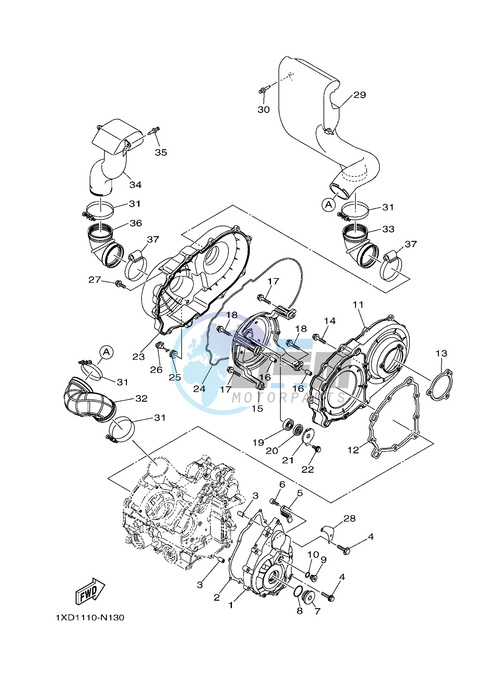 CRANKCASE COVER 1