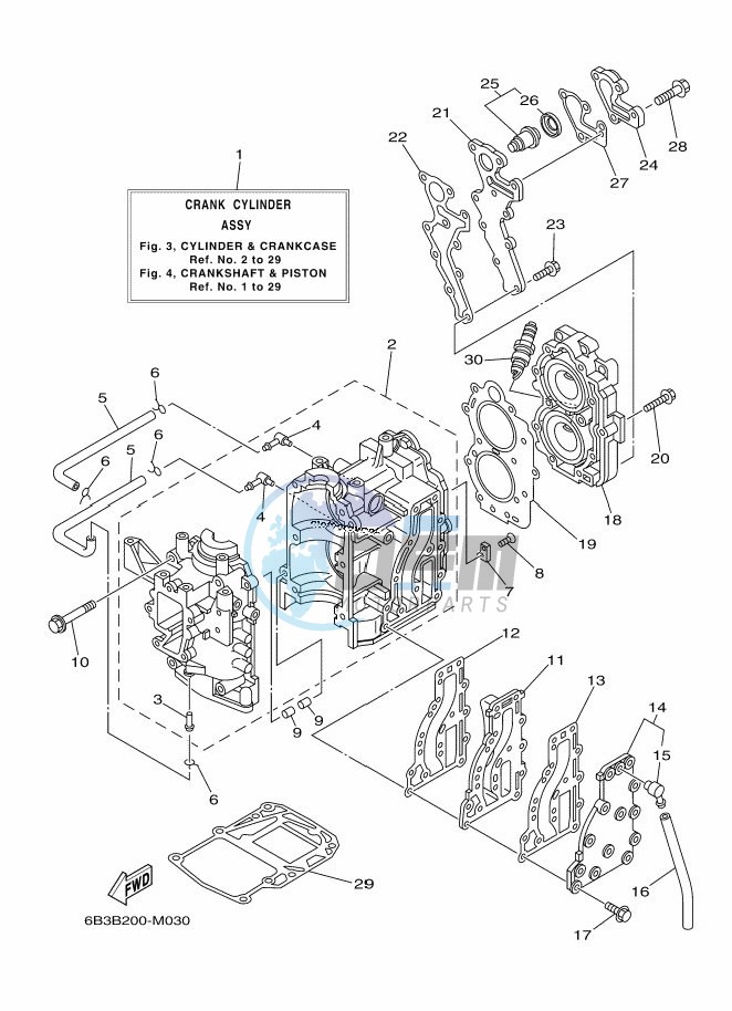 CYLINDER--CRANKCASE