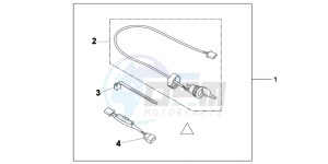 NC700XC drawing KIT,ACC SOCKET