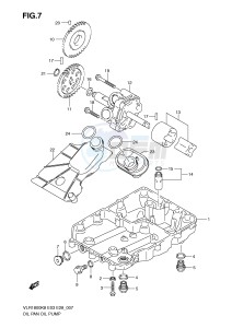 VLR1800 (E3-E28) drawing OIL PAN - OIL PUMP