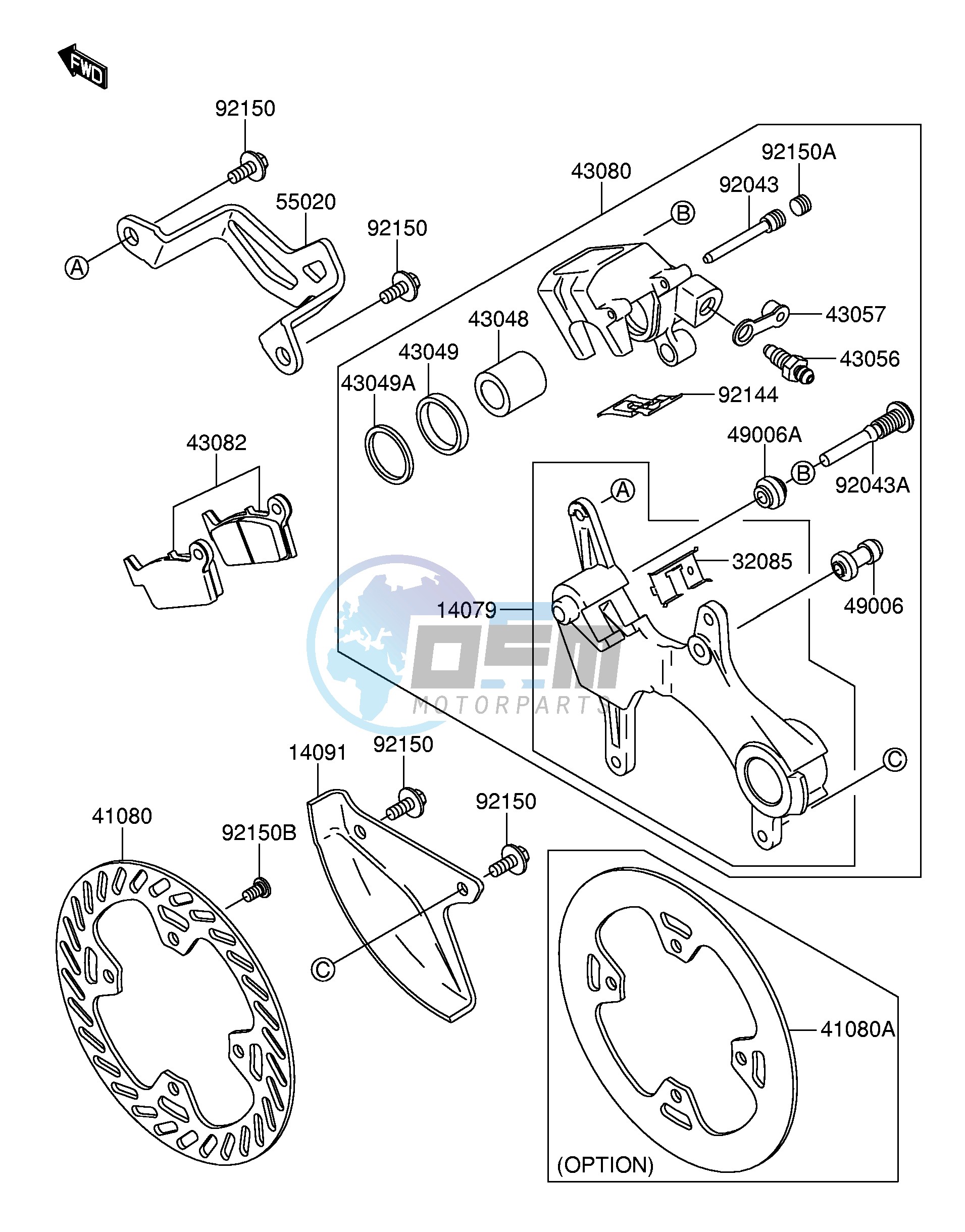 REAR BRAKE