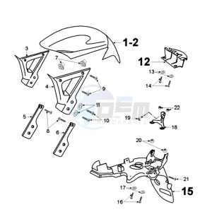 VIVA SL3 drawing FENDERS