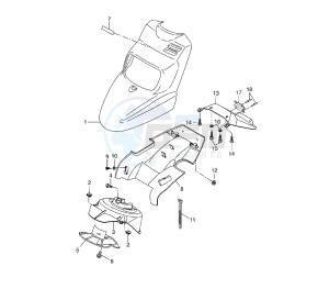 BW'S 50 drawing FRONT BODY W9