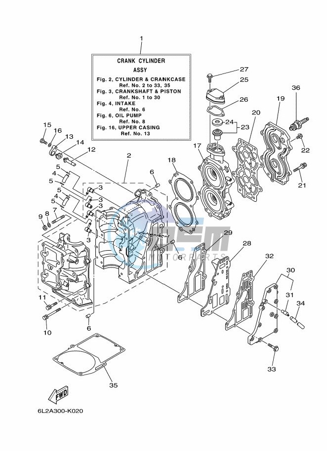 CYLINDER--CRANKCASE