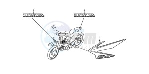 CRF70F drawing STRIPE/MARK (CRF70F8)