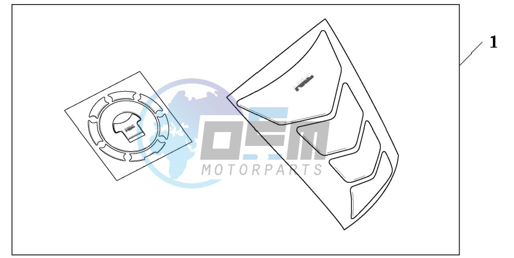 TANKPAD / FUEL LID COVER