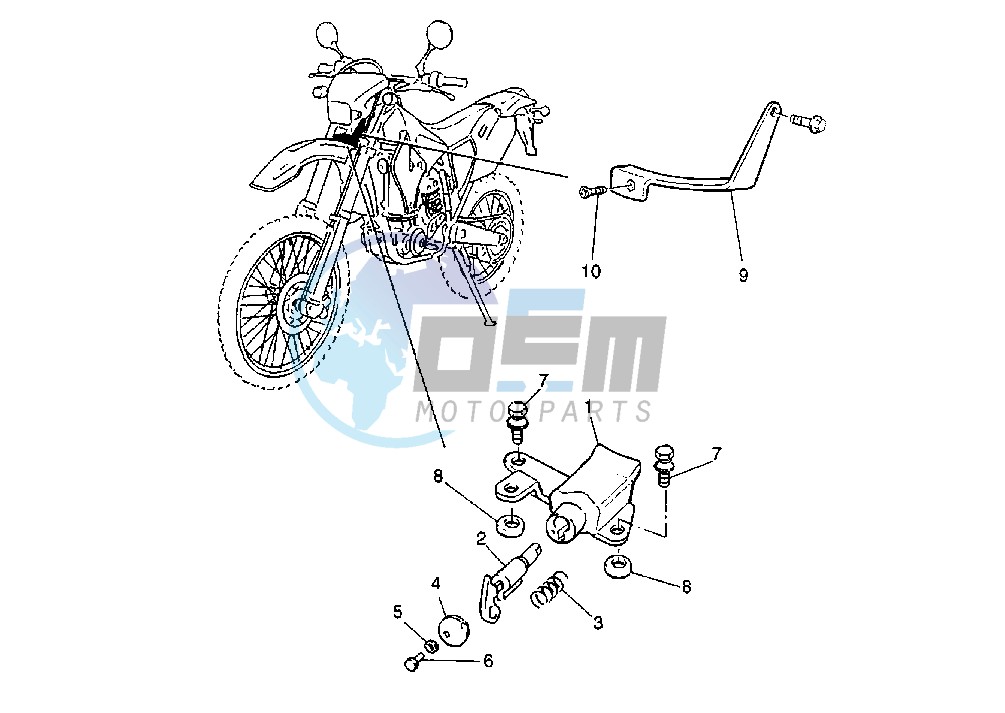 LOCK ASSY, STEERING EURO KIT