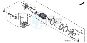 CBR600RA9 Europe Direct - (ED / ABS) drawing STARTING MOTOR