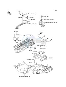 KRF 750 F [TERYX 750 4X4 NRA OUTDOORS] (F8F) C8F drawing FUEL INJECTION