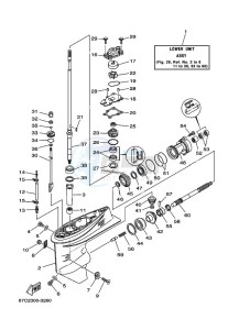 F30AETS drawing LOWER-CASING-x-DRIVE-1