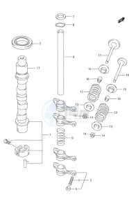 DF 9.9 drawing Camshaft