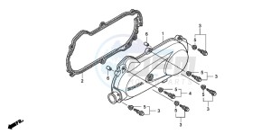 NVS503SH 502 drawing LEFT SIDE COVER