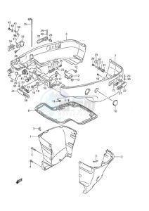 DF 200 drawing Side Cover (DF200TL 2008 & Newer)