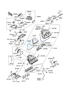 NINJA_ZX-10R_ABS ZX1000KEF FR XX (EU ME A(FRICA) drawing Air Cleaner