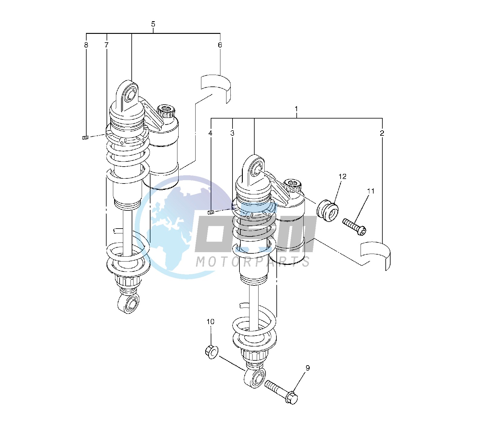 REAR SHOCK ABSORBER