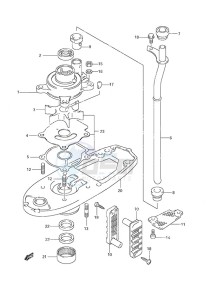 DF 50 drawing Water Pump