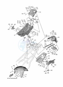 MT-09 SP MTN890D (BAM7) drawing FENDER