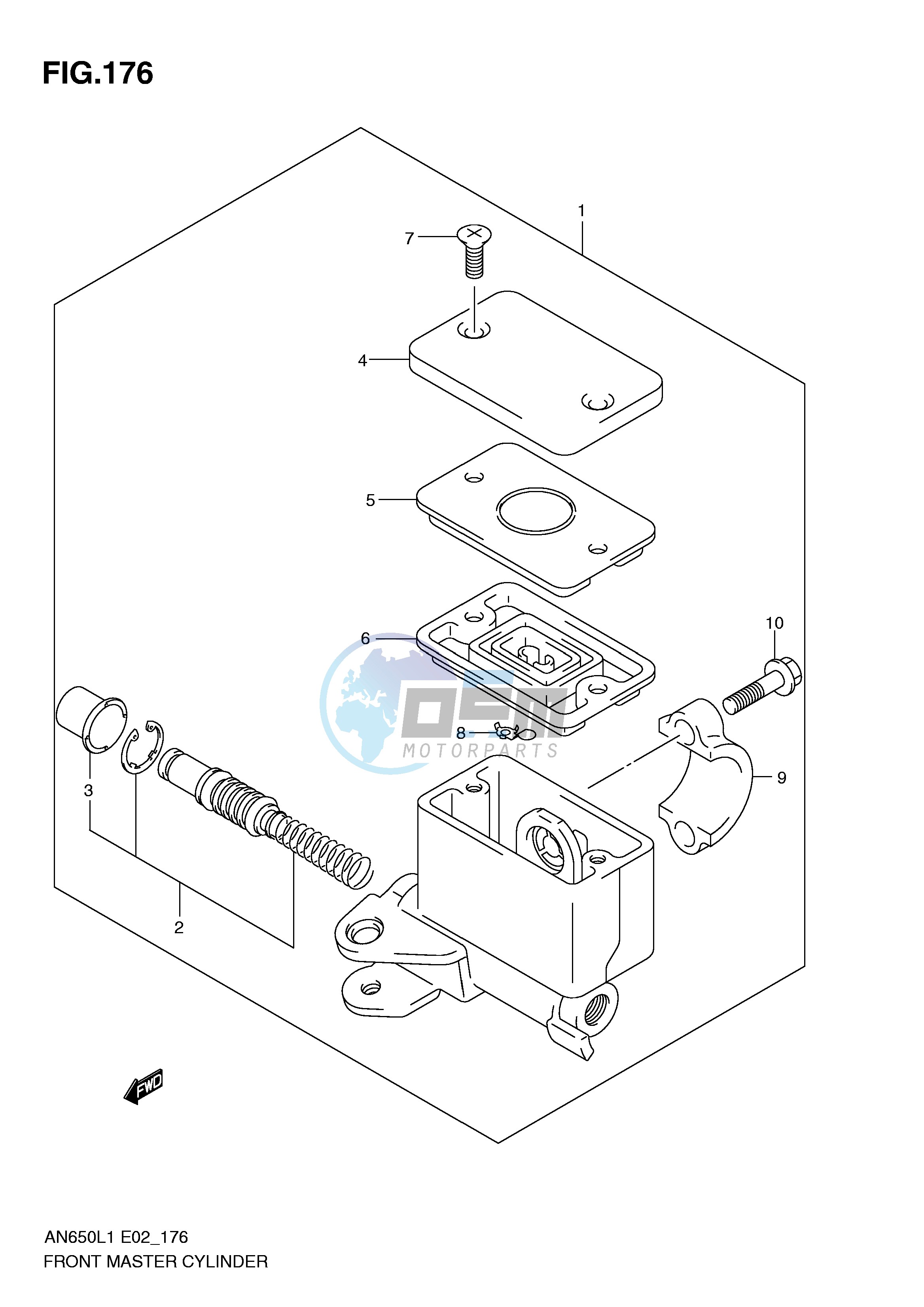 FRONT MASTER CYLINDER