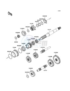 KVF650 4x4 KVF650D6F EU GB drawing Transmission