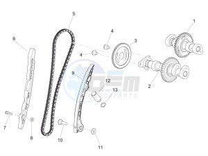 RSV4 1000 Racing Factory E4 ABS (EMEA, LATAM) drawing Rear cylinder timing system