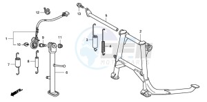 CBF1000S drawing STAND