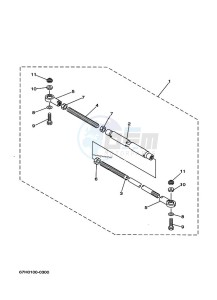 LF300XA-2019 drawing STEERING-ACCESSORY-2