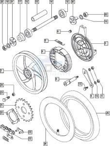 STANDARD_25-45kmh_K8-L0 50 K8-L0 drawing Rear wheel II